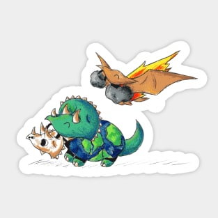 October Extinction Sticker